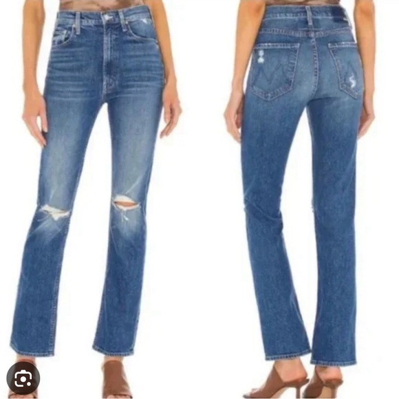 MOTHER Denim - Classic Blue Women's Jeans